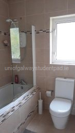 Main Bathroom for the sole use of the tenant - electric shower
