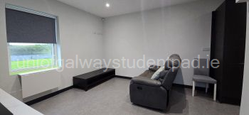 Living space, two seater recliner.